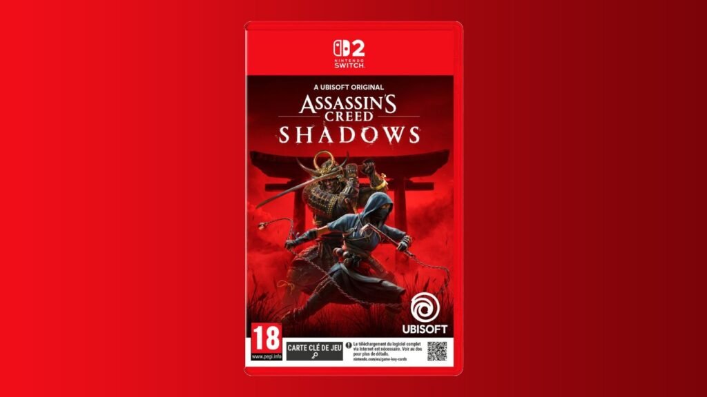 Assassin’s Creed: Shadows Switch 2 Game-Key Card spotted on French retailer site