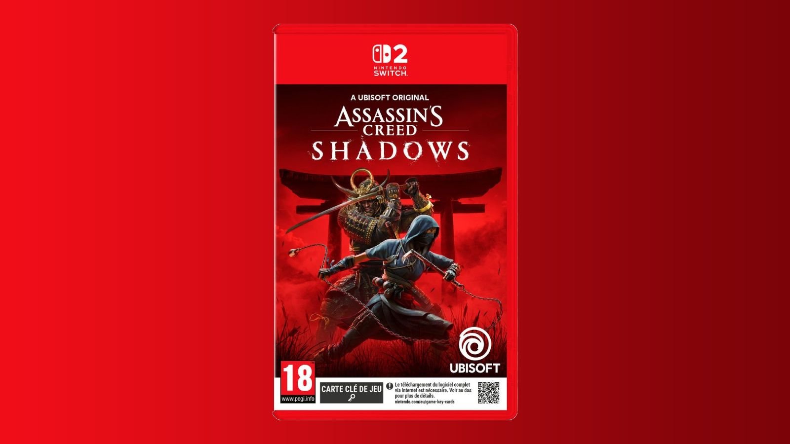 Assassin’s Creed: Shadows Switch 2 Game-Key Card spotted on French retailer site
