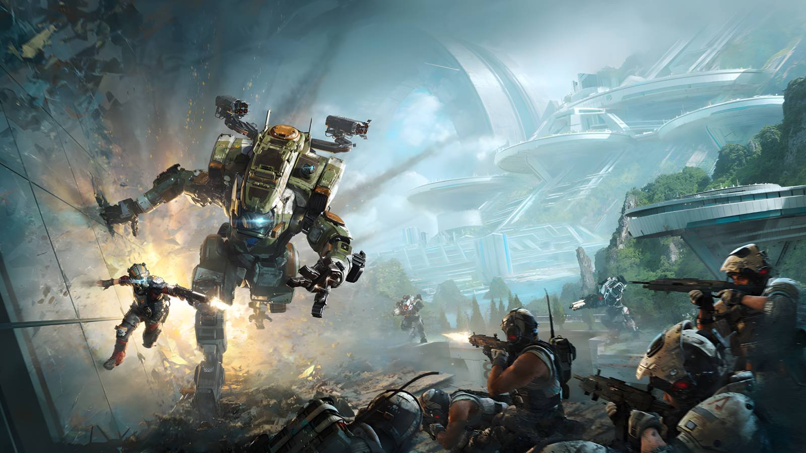 Hold onto your stomachs. Someone is making a VR mod for Titanfall 2.